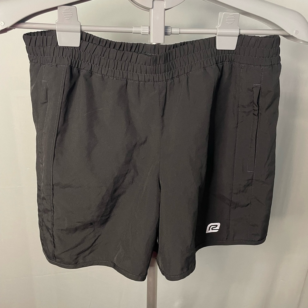 Roadrunner Sports Running Shorts‎ Womens Small Black Zipper Pockets Reflective